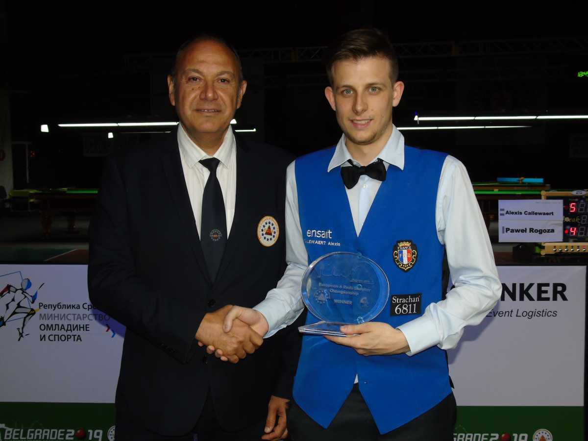 Maxime Chassis és Alexis Callewaert a 6 piros fináléját követően - forrás: ebsa.tv